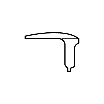 Nissan 62242-4AJ0A RETAINER-Front Bumper Upper