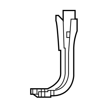 Nissan 62242-3LM0B RETAINER-Front Bumper Lower