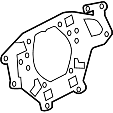 BMW 32-34-6-763-361 Mounting Plate Steering Wheel With Bolts