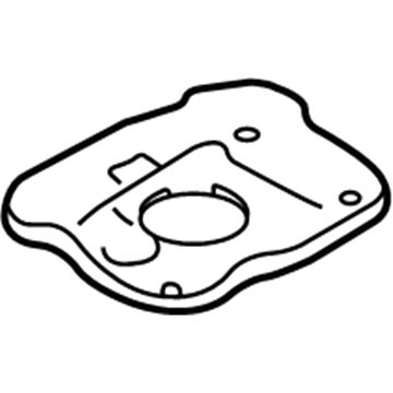 Kia 2150438051 Plate-BAFFLE