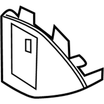 Nissan 73952-JA00A Cover RH