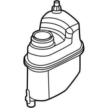 BMW 17-13-8-610-658 Engine Coolant Reservoir