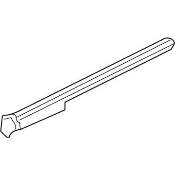 BMW 51-37-7-164-987 Inner Channel Sealing, Rear Left