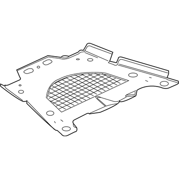 GM 15849031 Rear Shield