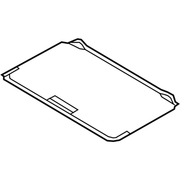 Nissan 91250-1LZ1A Shade Assy-Sunroof