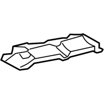 Lexus 12121-38100 Plate, Oil Pan Baffle, NO.1