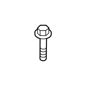 Acura 90160-TZA-000 BOLT, FLANGE (12X45)
