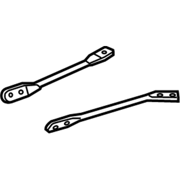 Lexus 57535-33010 Brace, Front Floor, RH