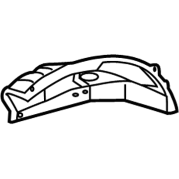 Toyota 61634-60150 Inner Wheelhouse