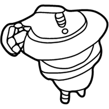 Nissan 11220-4W000 Engine Mounting Insulator, Front