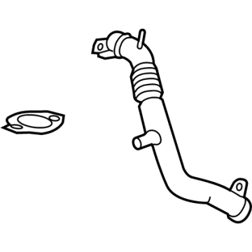 GM 12696173 PIPE ASM-EGR MANIF CLG FEED