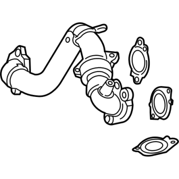 GM 12695130 PIPE ASM-EGR