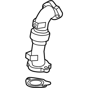 GM 12680217 EGR Pipe