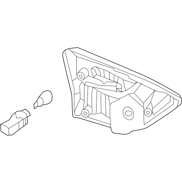 Nissan 26540-9PF0A Backup Lamp Assy-RH