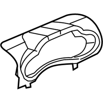 Mopar 5KD001DVAA Bezel-Instrument Cluster