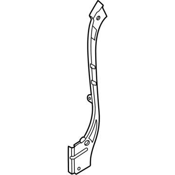Kia 64584P1000 PNL-FENDER APRON UPR