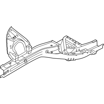 Kia 64601CH000 MEMBER ASSY-FRONT SI