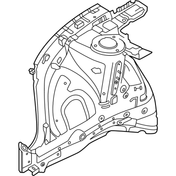 Kia 64501CH000 PANEL ASSY-FNDR APRO