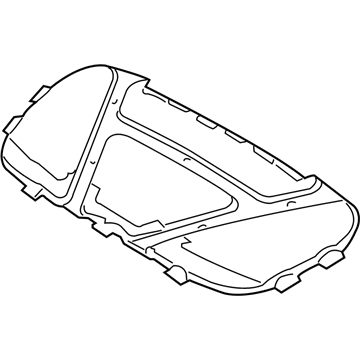 BMW 51-48-9-141-036 Sound Insulating Engine Hood