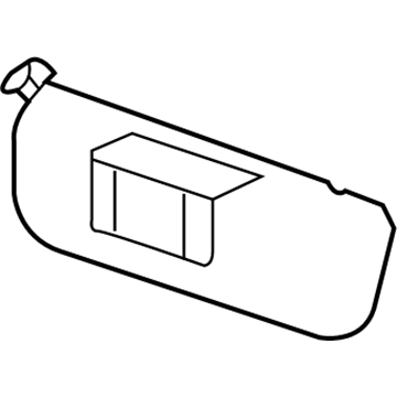 Ford 5C2Z-1504104-AA Sunvisor