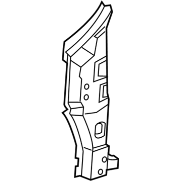 Infiniti G6270-5NAMA Brace-Front Pillar Lower Hinge, RH