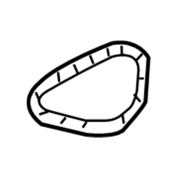 Lexus 81134-50340 Gasket, Headlamp Cover, No.1