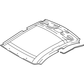 Hyundai 85401-2D101-OI Headlining Assembly