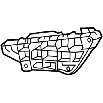 Lexus 52133-0E020 Reinforcement, Front Bumper