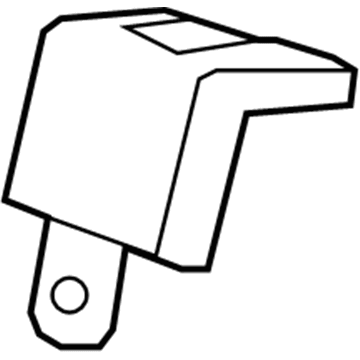 GM 15827657 Seat Belt Cover