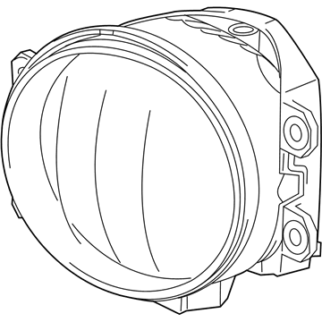 Lexus 81211-12230 Lamp Unit, Fog Lamp