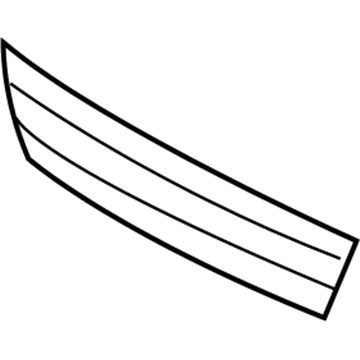 BMW 51-11-0-432-376 Grille, Bumper, Middle Front