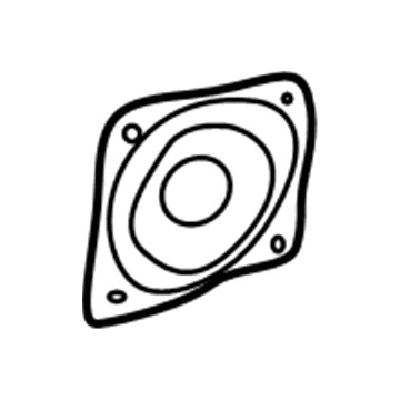 BMW 65-13-8-352-686 Loudspeaker