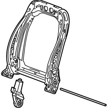 GM 13507593 Seat Back Frame