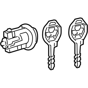 Toyota 69057-52510 Cylinder & Keys