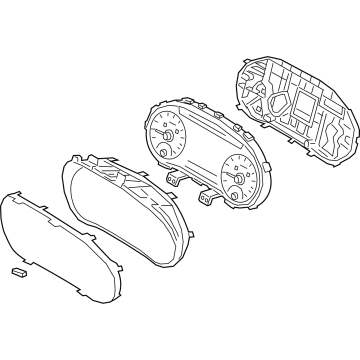 Kia 94001K0100 Cluster Assembly-INSTRUM