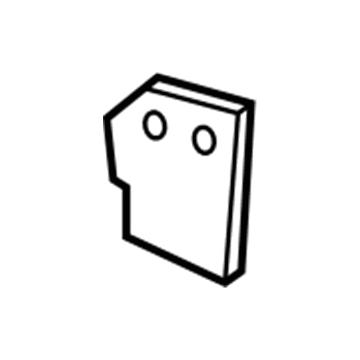 BMW 41-11-7-287-135 Shaped Part, Side Member, Left