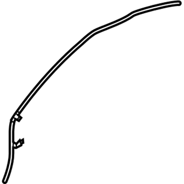 Hyundai 81681-4D000 Hose Assembly-Drain Front, RH