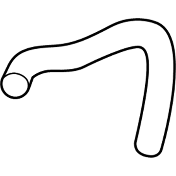 Honda 19504-5J2-A50 Hose, Water (Lower) (B)