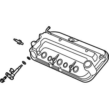 Acura 12310-RKG-000 Cover Assembly, Front Cylinder Head