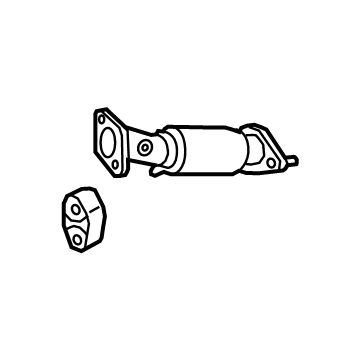 Kia 28610H9300 Front Muffler Assembly