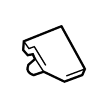 Toyota 64827-74010 Lift Gate Glass Clip