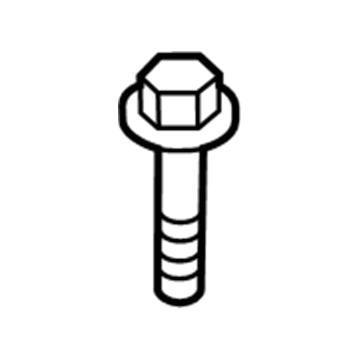 Honda 90166-TBA-A00 Bolt, Flange 14X64