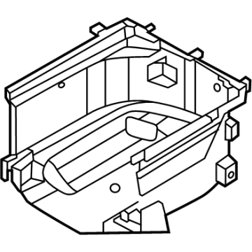 Hyundai 97215-GI000 CASE-HEATER BLOWER,LWR