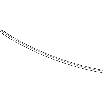 Honda 73227-T0A-000 Rubber, Windshield Dam