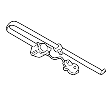 Lexus 73320-60182-A2 Belt Assembly, RR NO.1 S