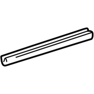 Lexus 69975-12010 Filler, Rear Door Glass Channel
