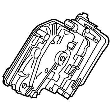 BMW 51-22-7-477-706 Rear Right System Lock
