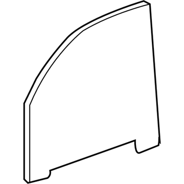 GM 25930348 Door Glass