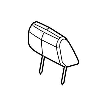 Mopar 1UL36XR4AB HEADREST-Front