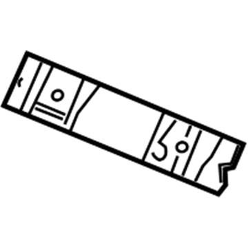 Ford AC3Z-26026A54-A Rail Reinforcement Reinforcement
